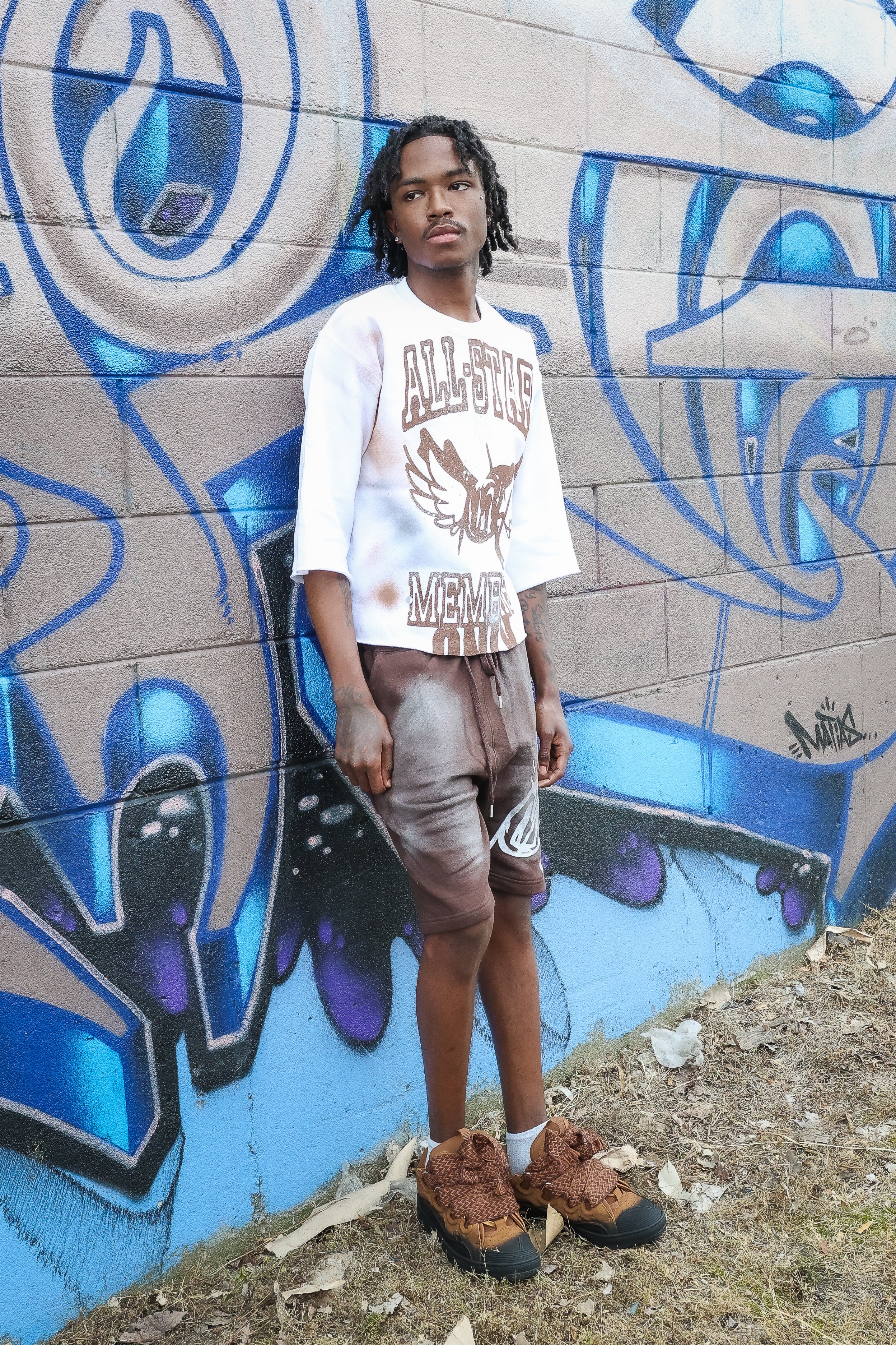 Brown Short Set